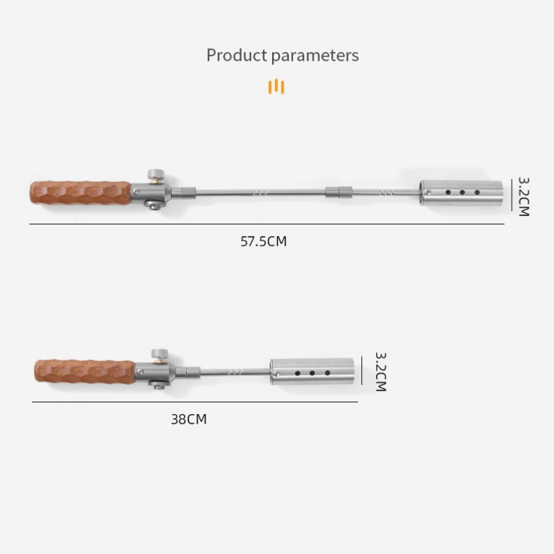 Portable Outdoor Charcoal Torch Fire Starter For Camping Barbecue 5