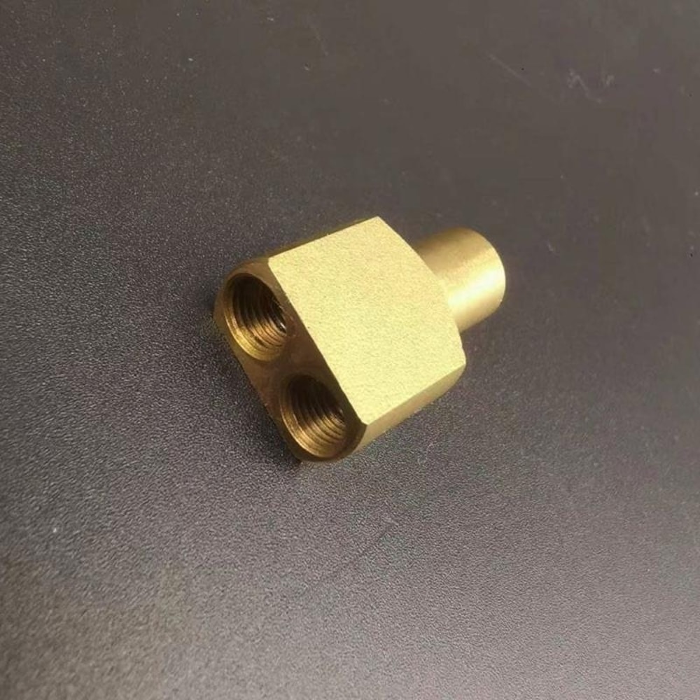 Premium Outdoor Gas Hose Splitter Double Head Adapter for Propane Tanks