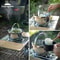 Thickened Stainless Steel Camping Pot Portable Outdoor Cooking Pot For Stew Rice 1