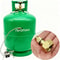 Portable Camping Gas Stove Connector Aluminum LPG Tank Adapter 5