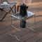 Stainless Steel Camping Furnace Plate Frame Windproof Durable 4
