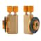 Double Head Gas Burner Adapter for Camping Gas Stove Safe Outdoor Valve Connector