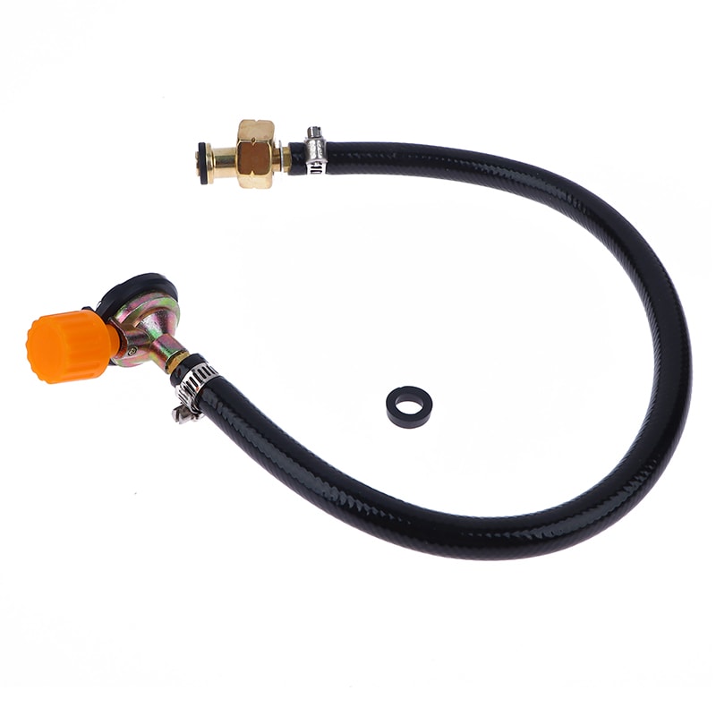 Leakproof Gas Refill Adapter for Portable Tanks Camping Gas Connector