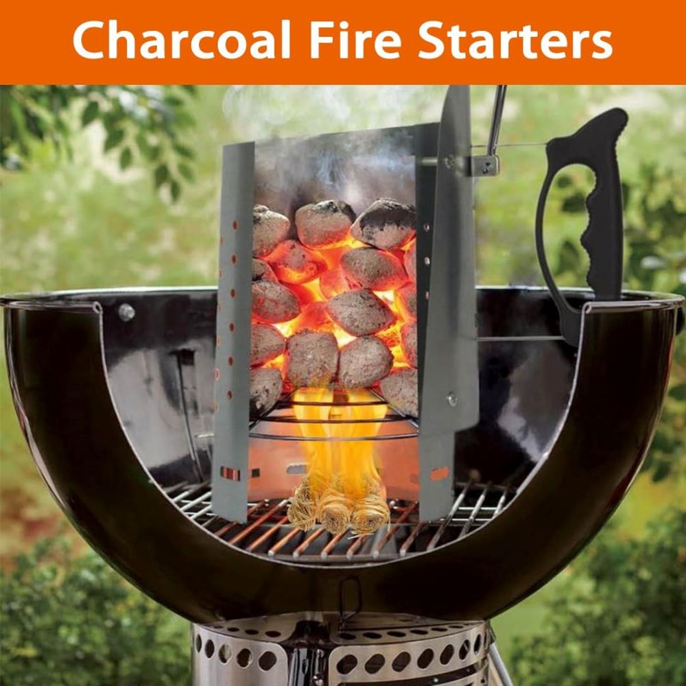 Natural Fire Starter for Fireplace, Campfire & Grill Charcoal
