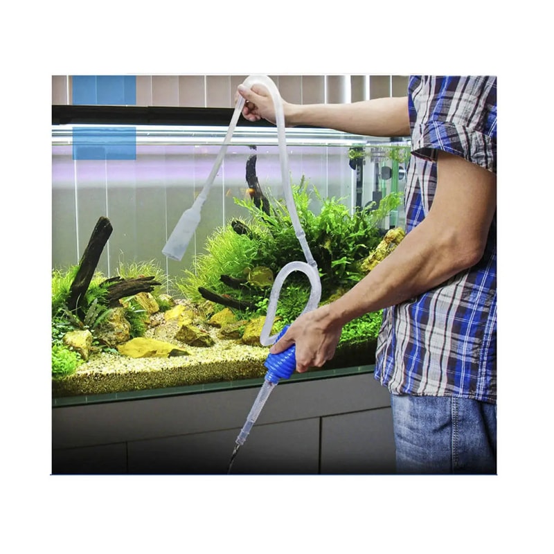 Premium Semi Automatic Aquarium Gravel Cleaner Vacuum Pump Easy Fish Tank Water Change 1