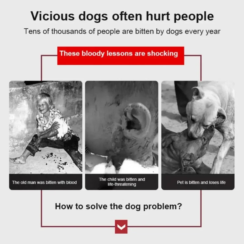 Double Ultrasonic Dog Repeller for Anti Barking & Training