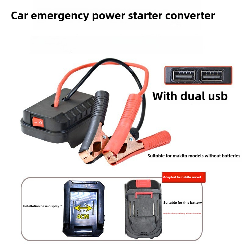 Makita Battery Adapter Connector Cable For Power Tools DIY Output Converter 3