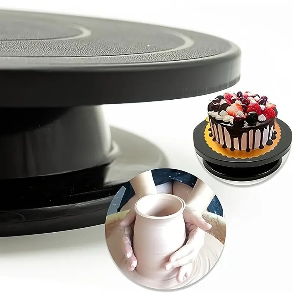 Rotating Pottery Wheel Turntable For Clay Sculpting Cake Decorating 1