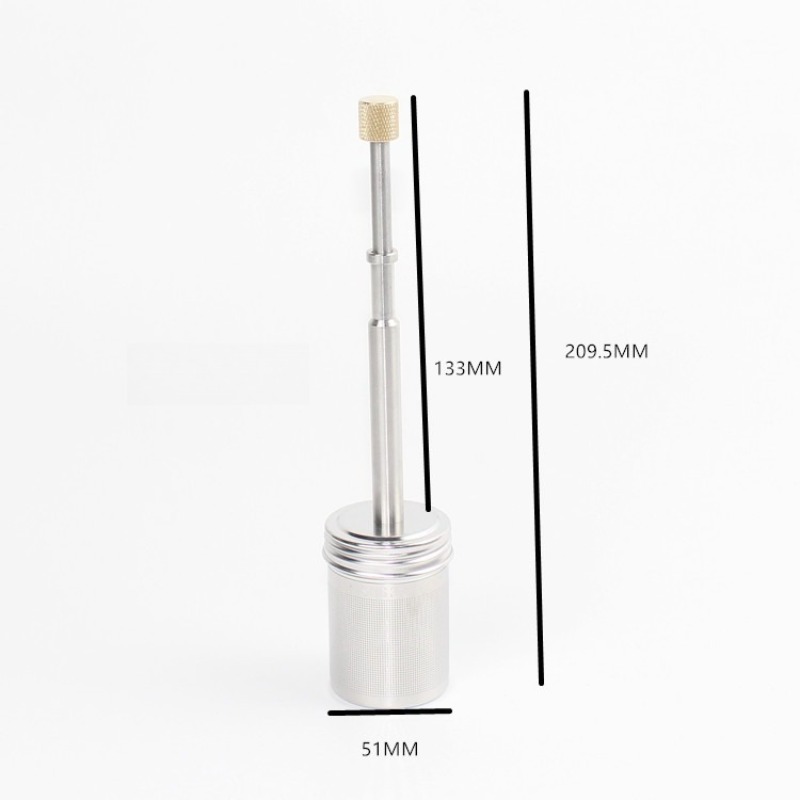 Stainless Steel Tea Infuser With Handle Extra Fine Mesh Loose Leaf Strainer 4