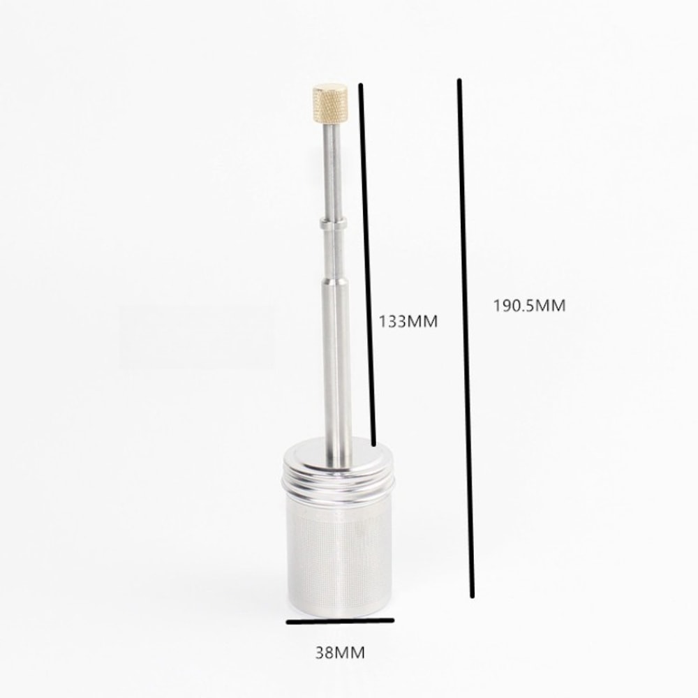 Stainless Steel Tea Infuser With Handle Extra Fine Mesh Loose Leaf Strainer 7