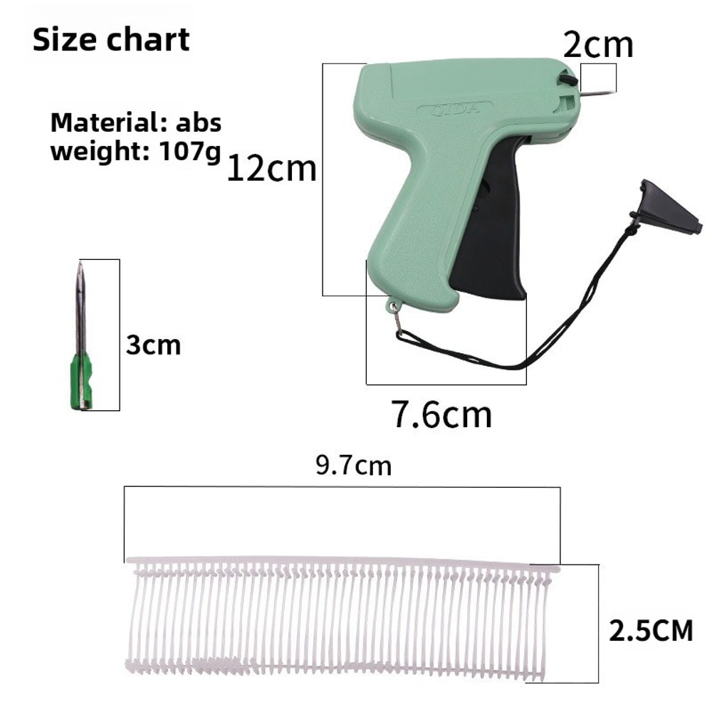 Premium Tagging Gun For Clothing With Needles Kit Easy Garment Labeling Tool 2
