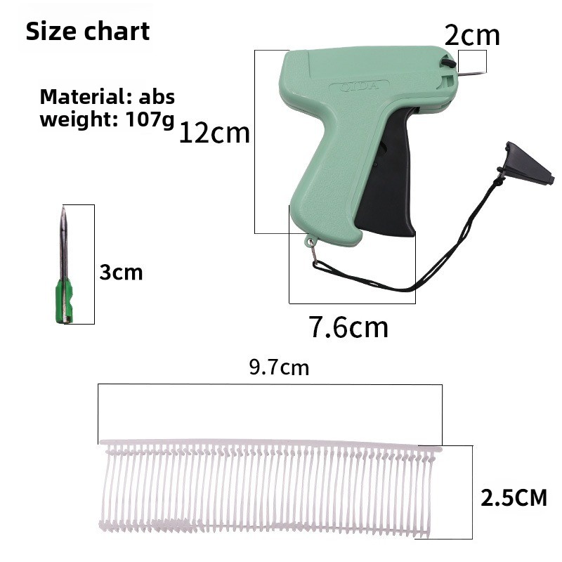 Premium Tagging Gun For Clothing With Needles Kit Easy Garment Labeling Tool 2
