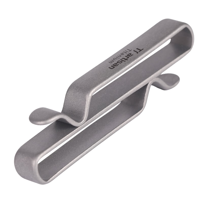 Titanium Carabiner Keychain Clip Lightweight Outdoor EDC Belt Hook 2