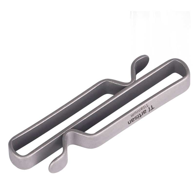 Titanium Carabiner Keychain Clip Lightweight Outdoor EDC Belt Hook 3
