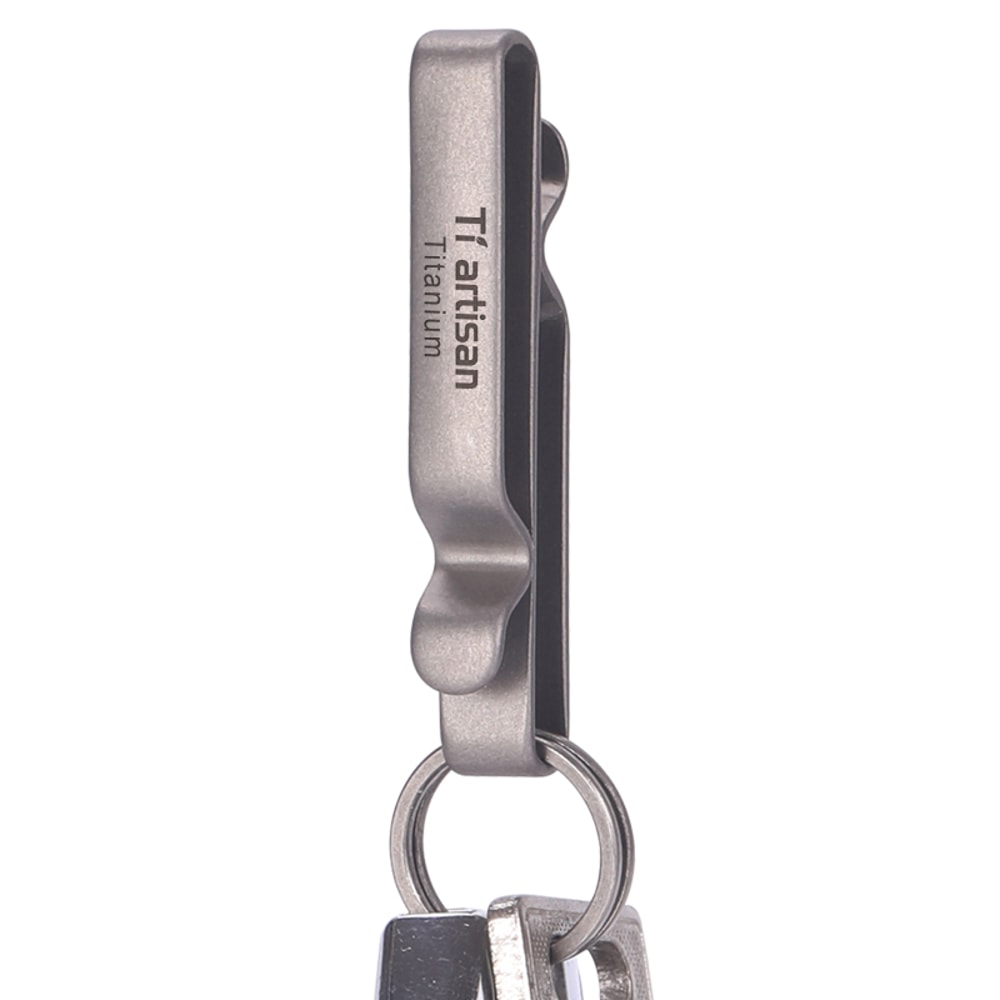 Titanium Carabiner Keychain Clip Lightweight Outdoor EDC Belt Hook 6
