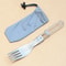 Folding Titanium Camping Fork Lightweight Portable Travel Utensil for Outdoor Dining
