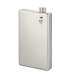 camping hip flask portable titanium flask for travel, hiking & outdoor use