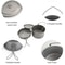 Camping Cookware Set Ultra Lightweight Pot & Pan for Backpacking Hiking Cooking