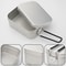 Portable Aluminum Camping Bento Box Mess Kit With Foldable Handles 8