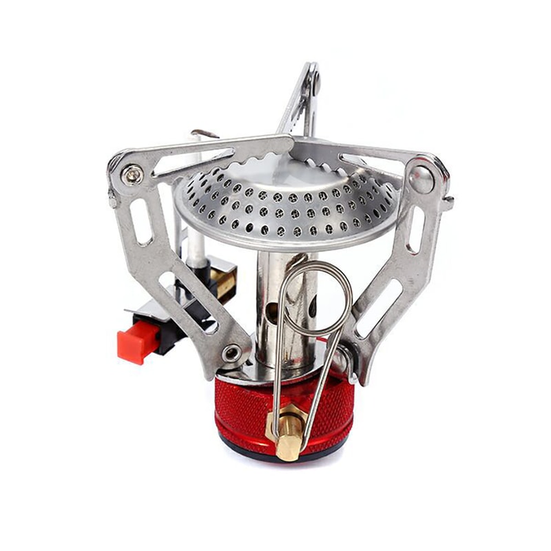 Portable Camping Gas Stove With Heater Foldable Outdoor Burner For Hiking Picnic Survival Cooking 1