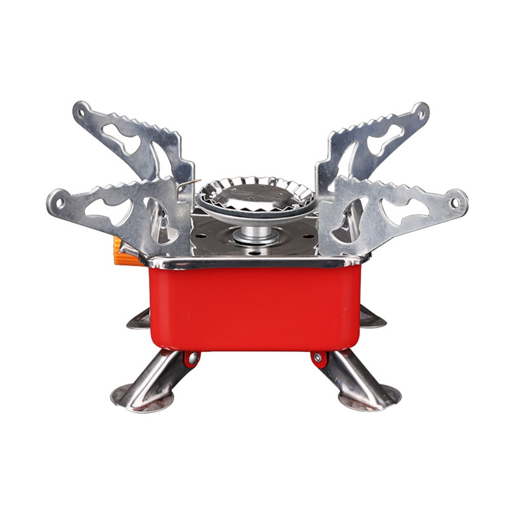 Camping Stove Folding Gas Burner Compact Backpacking Stove for Outdoor Cooking
