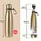 Stainless Steel Diversion Safe Water Bottle With Hidden Compartment For Cash And Valuables 2