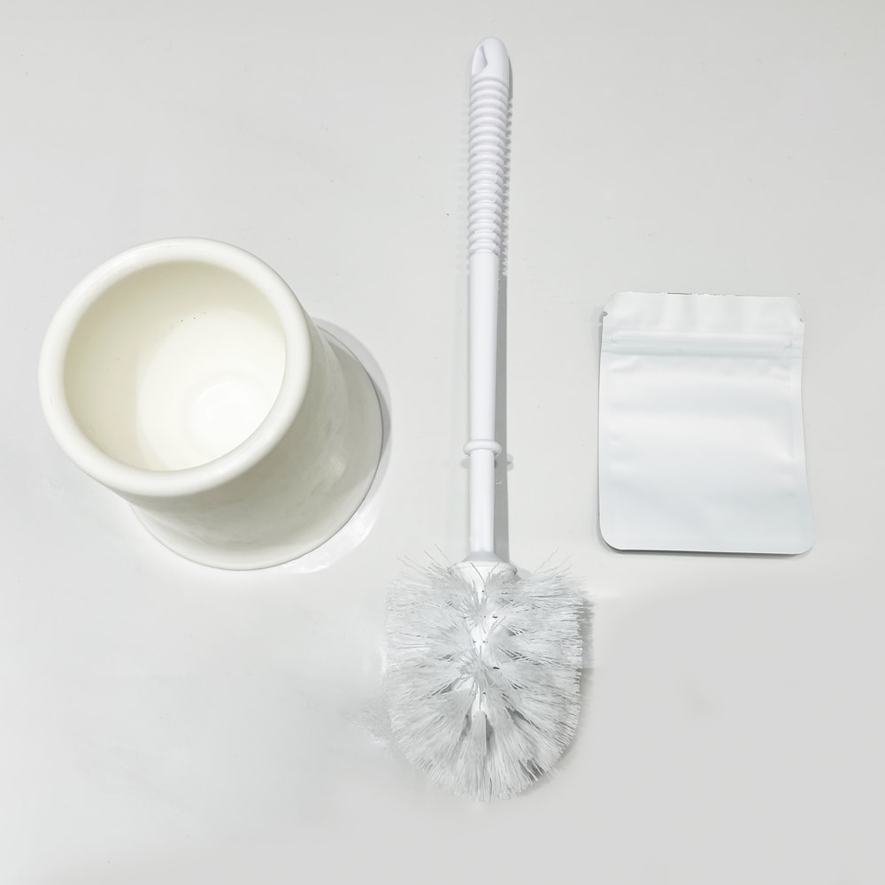 Toilet Brush Safe Stash Box with Smell Proof Bag for Valuables Storage