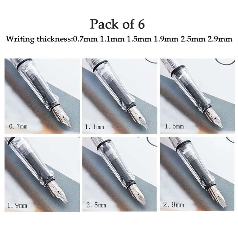 Professional Parallel Calligraphy Pen Set For Arabic Tibetan Art Writing 4