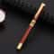 Blue Hollow Sculpted Fountain Pen Luxury Metal Calligraphy Writing Pen 7