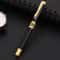 Blue Hollow Sculpted Fountain Pen Luxury Metal Calligraphy Writing Pen 8