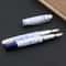 Blue White Porcelain Fountain Pen Medium Nib Elegant Writing Pen 4