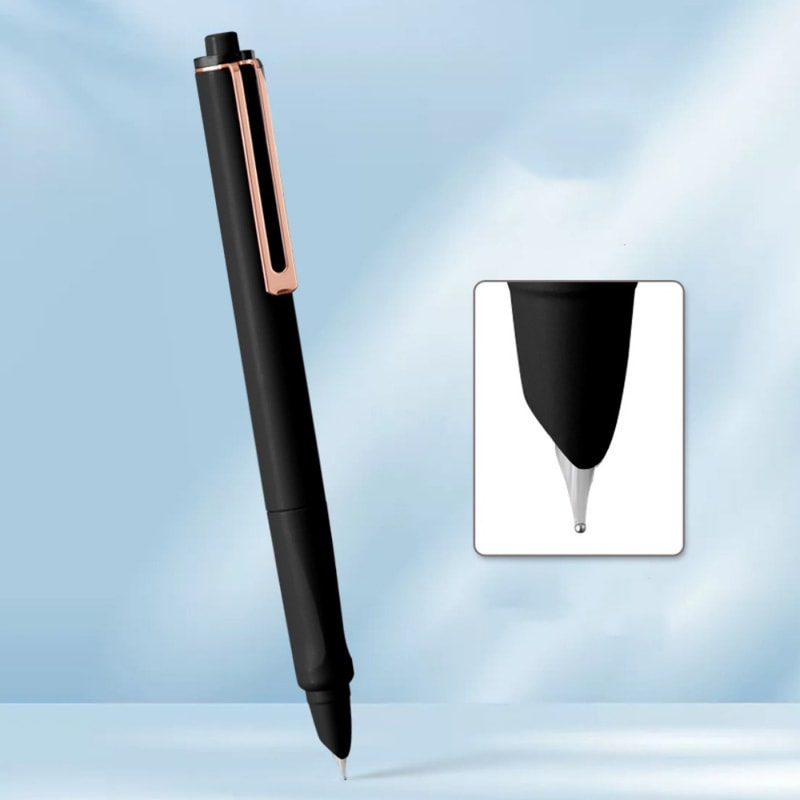 Retractable Fountain Pen With Ink Cartridges For Smooth Calligraphy Writing 6