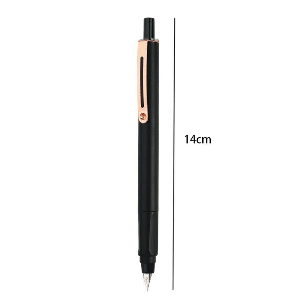Retractable Fountain Pen With Ink Cartridges For Smooth Calligraphy Writing 5