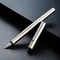 Extra Fine Nib Fountain Pen Stainless Steel Black Luxury Writing Pen For Office And Calligraphy 6