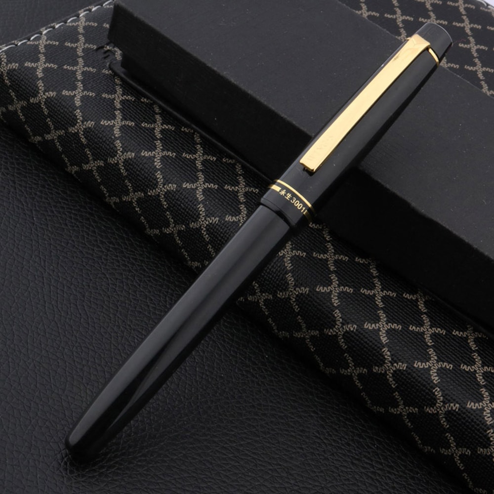 Precision Flow Fine Tip Fountain Pen With Rotating Cap For Smooth Writing 9