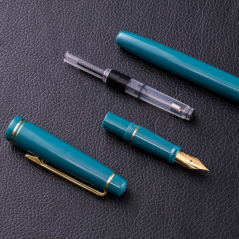 Precision Flow Fine Tip Fountain Pen With Rotating Cap For Smooth Writing 2