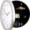Hidden Compartment Wall Clock Safe Box For Cash Jewelry Keys 0