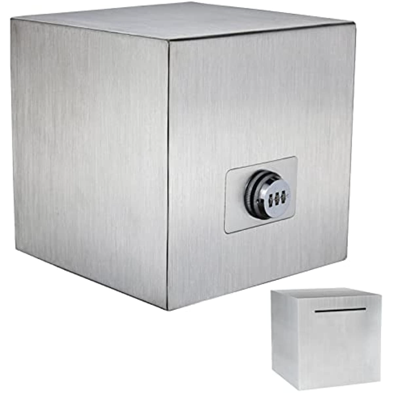 SecureLock Metal Bank With Password Reusable Adult Savings Box 0