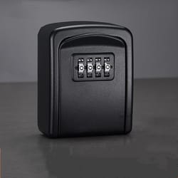 wall mounted outdoor key safe lock box with combination secure key storage