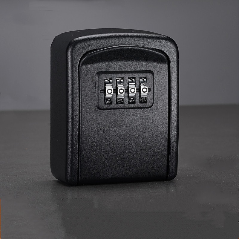 Wall Mounted Outdoor Key Safe Lock Box With Combination Secure Key Storage 0