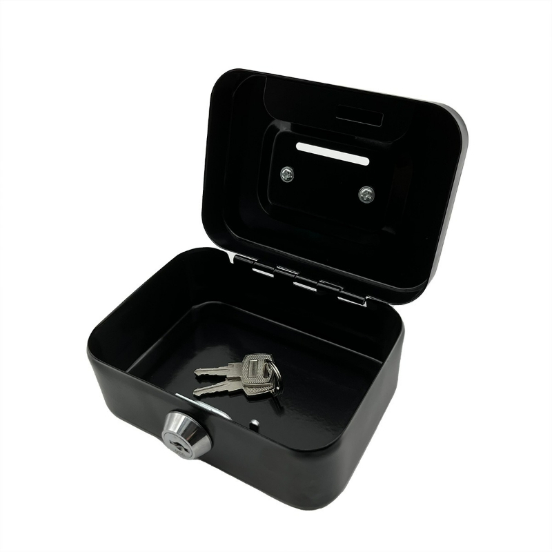 Portable Lockable Piggy Bank Box For Kids Adults Secure Coin Storage With Key 6