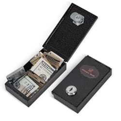 portable mini cash lock box with key secure metal money safe