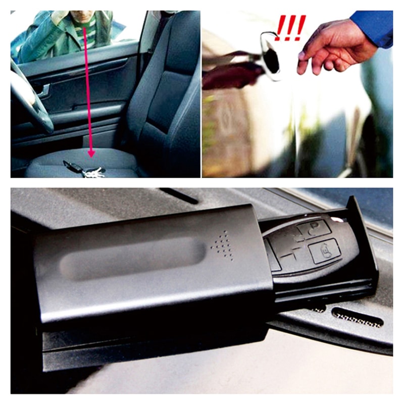 Magnetic Hidden Key Holder Box For Car Secure Outdoor Key Safe Case 2