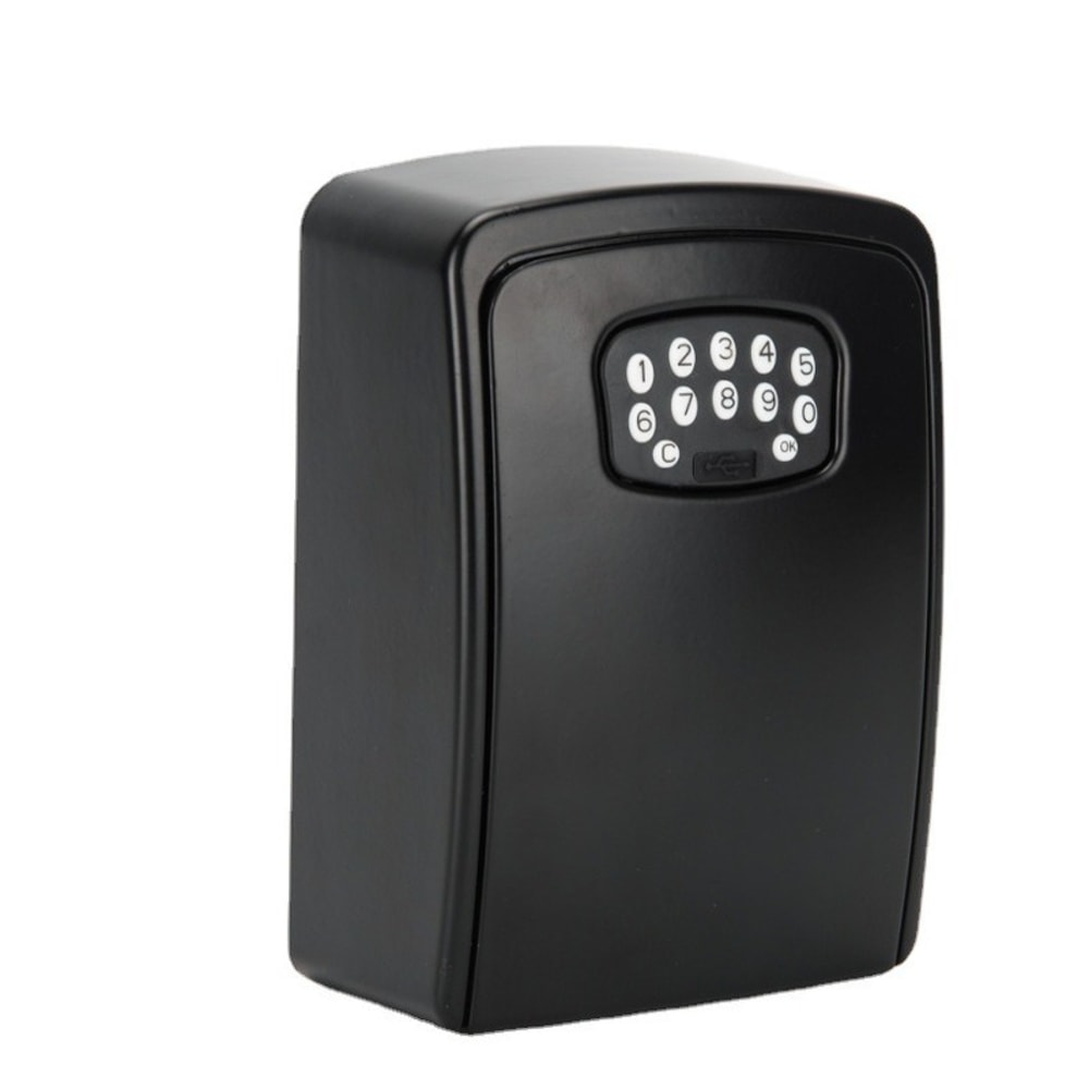 Smart Bluetooth Wall Mounted Key Lock Box With APP Control Waterproof Large Capacity Safe 6