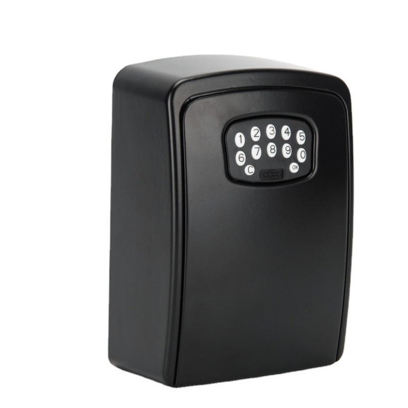 Smart Bluetooth Wall Mounted Key Lock Box With APP Control Waterproof Large Capacity Safe 6