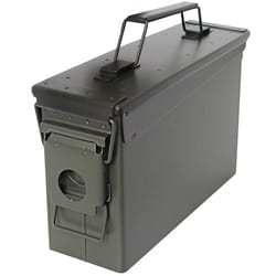 heavy duty metal ammo can waterproof steel storage box for ammo tools and valuables