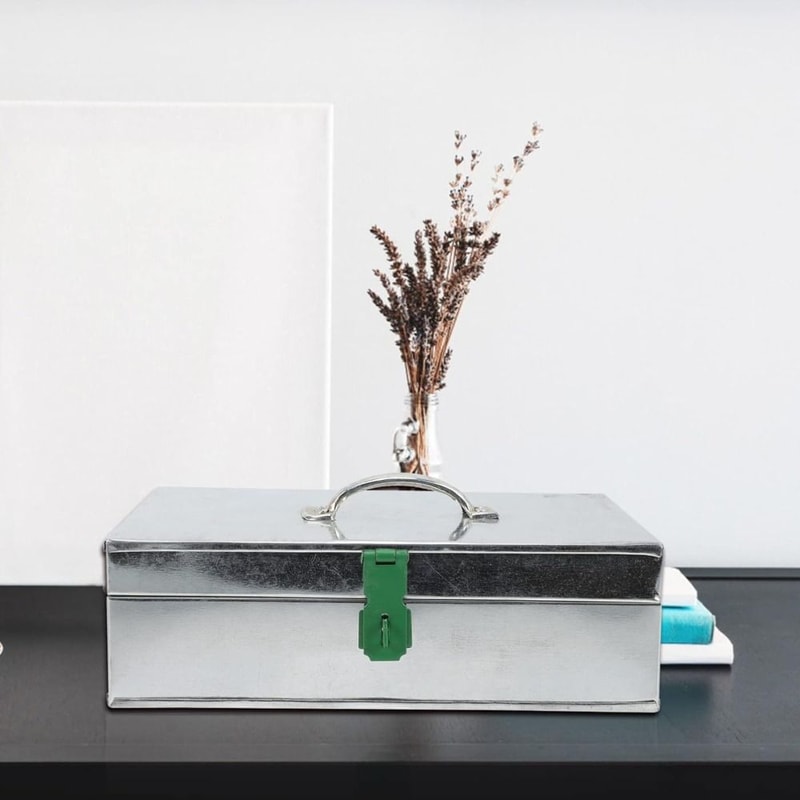 Premium Fireproof Metal Document Safe Box For Secure Storage 3