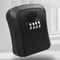 Premium Outdoor Key Lock Box Waterproof Wall Mount Key Hider With Resettable Combination 3