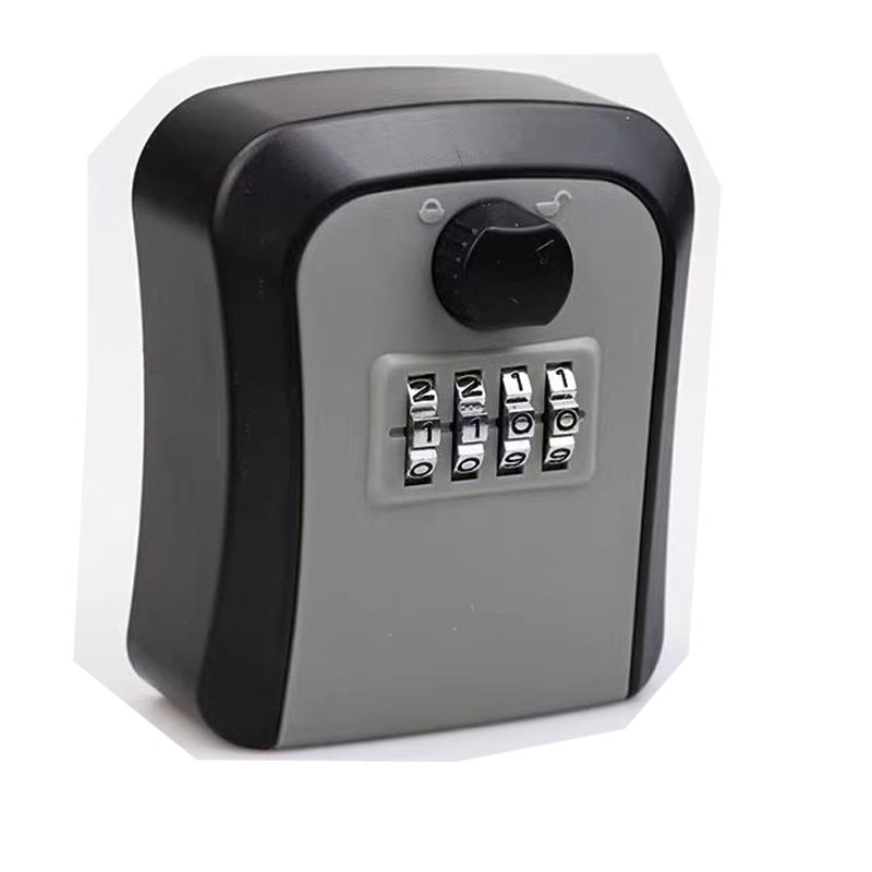 Premium Outdoor Key Lock Box Waterproof Wall Mount Key Hider With Resettable Combination 6