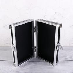 portable aluminum alloy password safe box for cash & documents